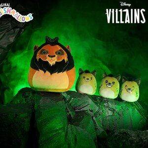 Squishmallows Disney The Lion King Villains 4-Pack